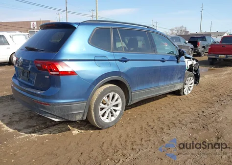 2018 Volkswagen Tiguan 2.0T S из США, поврежденный, VIN 3VV1B7AX6JM108786
